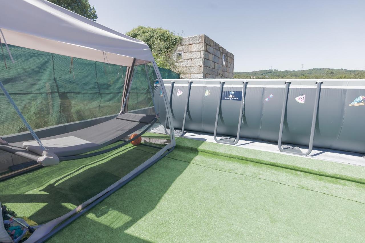Casa Luna Rural Con Piscina Y Jardin 奥伦塞 外观 照片