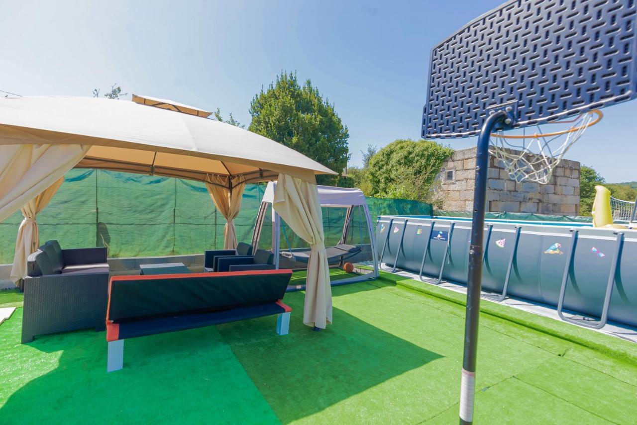 Casa Luna Rural Con Piscina Y Jardin 奥伦塞 外观 照片